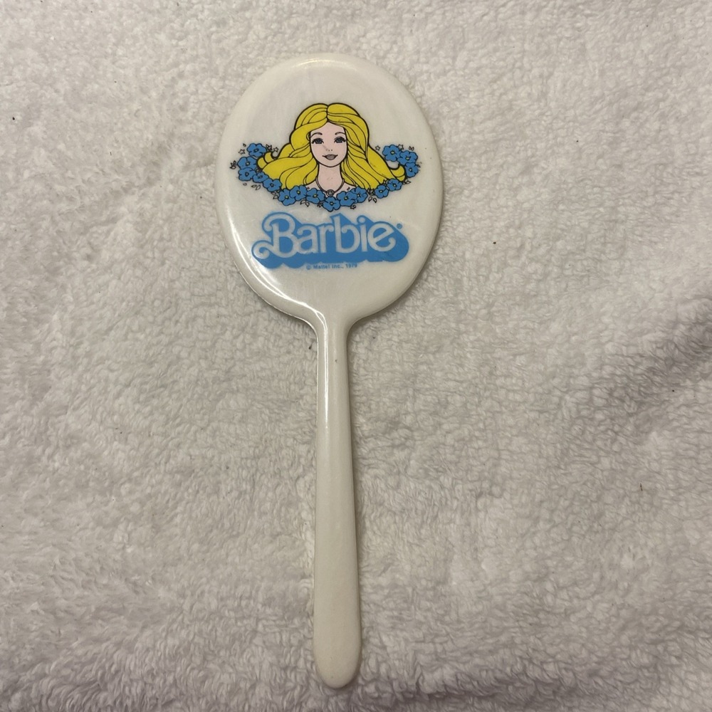 Mattel Barbie Plastic‎ Toy Mirror 1979 Vintage Dolls Play